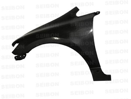 Seibon Carbon - Seibon 06-10 Honda Civic 4dr JDM / Acura CSX Carbon Fiber JDM Model Fenders (Pair)