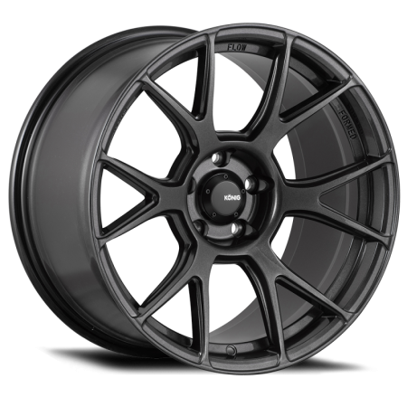 Konig Wheels - Konig Wheels Rim Ampliform 18X9.5B 5X120 ET35 Dark Metallic Graphite