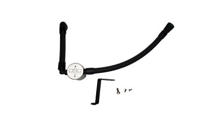 J&L Oil Separator Co - J&L 15-22 Ford Transit 150/250/350 3.5L EcoBoost Passenger Side Oil Separator 3.0 - Clear Anodiz