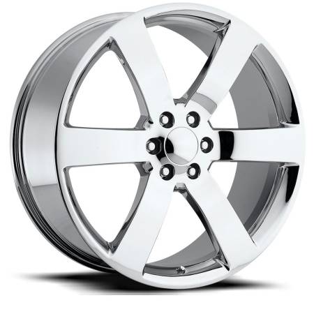 Factory Reproductions Wheels - FR 32 - Trailblazer SS Replica Wheel 22x9 6x5.5 ET22 78.1CB Chrome