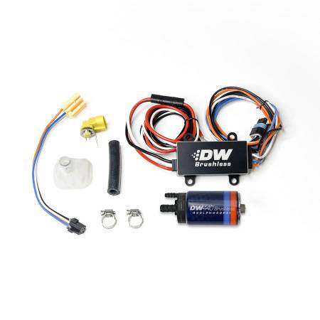 DeatschWerks - DeatschWerks DW440 440lph Brushless Fuel Pump Single/Dual Controller & Install 05-10 Ford Mustang GT
