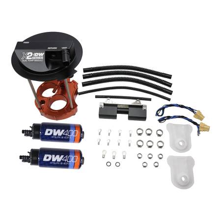 DeatschWerks - DeatschWerks 16-19 Cadillac CTS-V / 16-22 Camaro SS X2 Series Fuel Pump Module With Dual DW400 Pumps