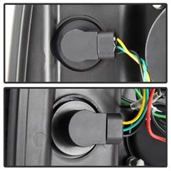 Spyder Auto - Spyder Chevy Silverado 1500 14-16 Projector Headlights Light Bar DRL Chrm PRO-YD-CS14-LBDRL-C