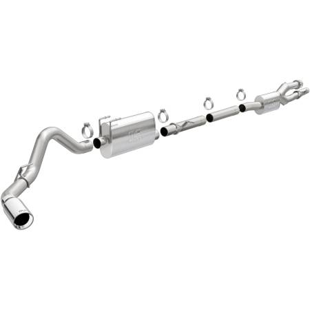 MagnaFlow Exhaust Products - MagnaFlow 2020 Ford F250/F350 3.5in Street Series Cat-Back Exhaust Rear Passenger Exit-Polished Tip