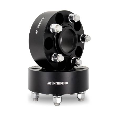 Mishimoto - Mishimoto Wheel Spacers - 5x100 - 56.1 - 50 - M12 - Black