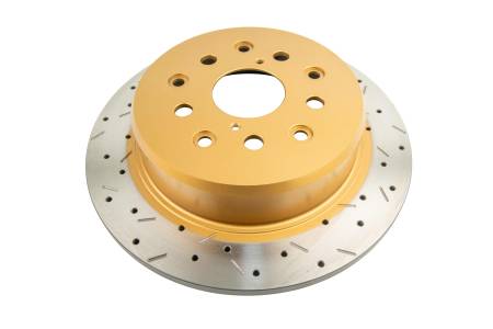 DBA (Disc Brakes Australia) - DBA 00-05 Lexus IS300 Rear Drilled & Slotted 4000 Series Rotor