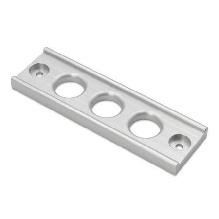 BLOX Racing - BLOX Racing Billet Battery Tiedown - Silver