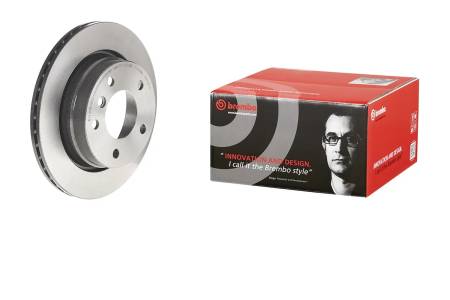Brembo OE - Brembo 05-07 Mini Cooper Front Premium UV Coated OE Equivalent Rotor