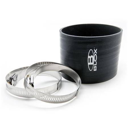 BLOX Racing - BLOX Racing Silicone Intake Hose Kit Black - 3.5inch