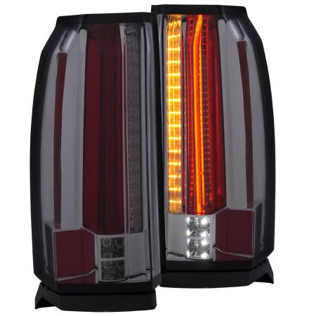 ANZO Headlights, Tail Lights and More  - ANZO 2015-2017 GMC Yukon/Yukon XL LED Taillights Smoke