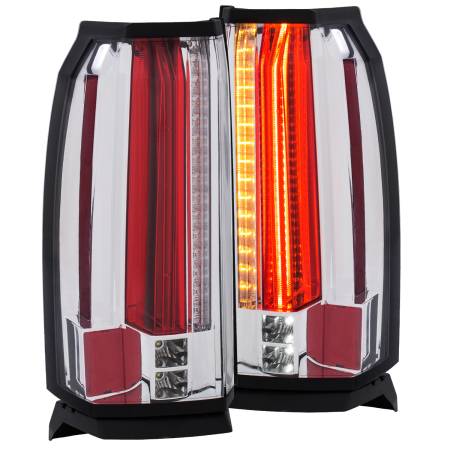 ANZO Headlights, Tail Lights and More  - ANZO 2015-2017 GMC Yukon/Yukon XL LED Taillights Chrome