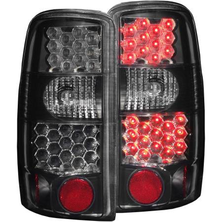 ANZO Headlights, Tail Lights and More  - ANZO 2000-2006 Chevrolet Suburban LED Taillights Dark Smoke