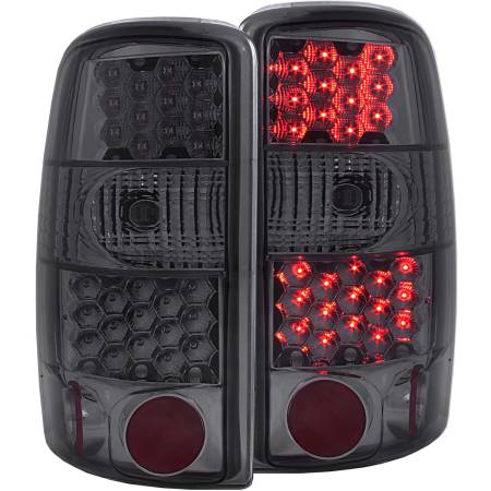 ANZO Headlights, Tail Lights and More  - ANZO 2000-2006 Chevrolet Suburban LED Taillights Smoke
