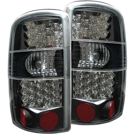 ANZO Headlights, Tail Lights and More  - ANZO 2000-2006 Chevrolet Suburban LED Taillights Black