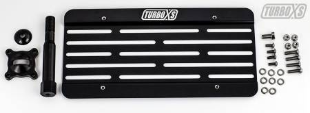 Turbo XS - Turbo XS 09-17 Nissan GT-R Towtag License Plate Relocation Kit