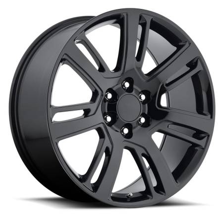 Factory Reproductions Wheels - FR 48 - Cadillac Escalade Replica Wheel 22x9 6x5.5 ET31 78.1CB Gloss Black