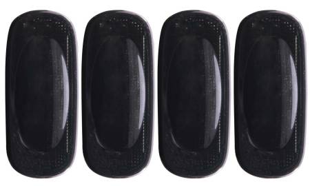 ANZO Headlights, Tail Lights and More  - ANZO 2003-2009 Dodge Ram 2500 LED Fender Light Kit Smoke 2pc Amber / 2pc Red