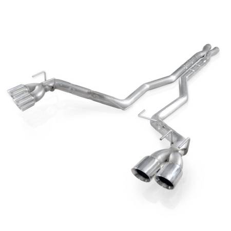 Stainless Works - Stainless Works 2012-15 Camaro ZL1 6.2L 3in Catback Dual Chambered Exhaust X-Pipe Resonator Deletes