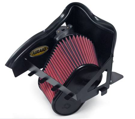 Airaid - Airaid 03-04 Dodge Cummins 5.9L DSL (exc. 600 Series) CAD Intake System w/o Tube (Oiled / Red Media)