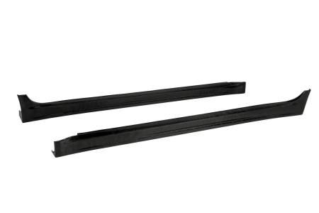 Seibon Carbon - Seibon 08-10 Mitsubishi Evo X VR-style Carbon Fiber Side Skirts