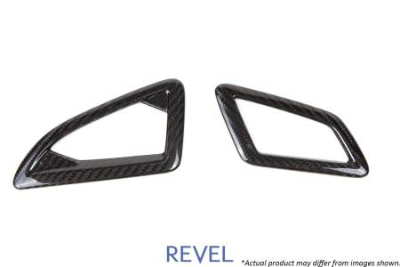 Revel USA (Tanabe) - Revel GT Dry Carbon Defroster Garnish (Left & Right) 2016-2018 Honda Civic *2 PCS