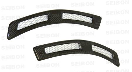 Seibon Carbon - Seibon 08-10 Mitsubishi Evo X Carbon Fiber Fender Ducts