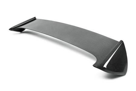 Seibon Carbon - Seibon 08-10 Subaru WRX/STi Hatchback OEM-style Carbon Fiber Rear Spoiler w/ LED Cutout