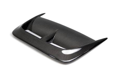 Seibon Carbon - Seibon 04-05 Subaru WRX/STi CW Carbon Fiber Hood Scoop - Only Fits OEM Hoods (Not Seibon Hoods)