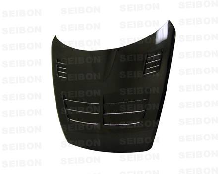 Seibon Carbon - Seibon 04-08 Mazda RX8 TSII Carbon Fiber Hood