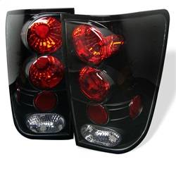 Spyder Auto - Spyder Nissan Titan 04-14 Euro Style Tail Lights Black ALT-YD-NTI04-BK