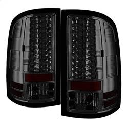 Spyder Auto - Spyder GMC Sierra 07-13 (Not fit 3500 Dually 4 Rear Wheels)LED Tail Lights Smoke ALT-YD-GS07-LED-SM