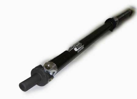 Driveshaft Shop - DSS Mitsubishi 2001-2007 EVO VII / VIII / IX 2-Piece Carbon Fiber Rear Shaft (w/ CT9A Diff) MISH9-C