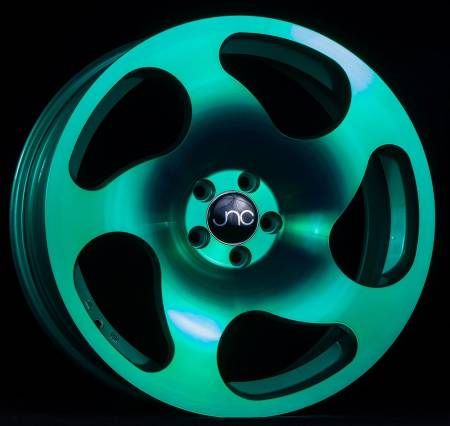JNC Wheels - JNC Wheels Rim JNC036 Transparent Green 18x8.5 5x112 ET35
