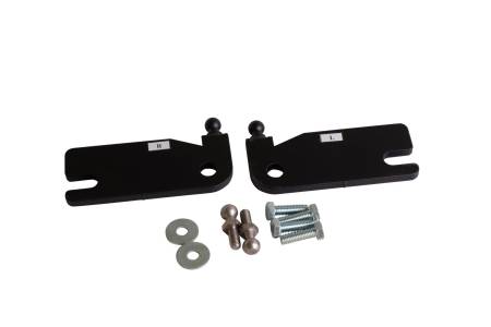 NRG Innovations - NRG Innovations Carbon Fiber Hood Damper Kit - 92-95 Honda Civic