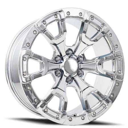 Factory Reproductions Wheels - FR 99 - Ford Bronco Raptor Replica Wheel 20x9 6x5.5 ET20 93.1CB Chrome