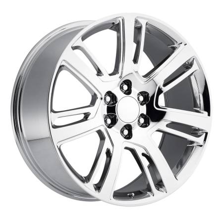 Factory Reproductions Wheels - FR 48 - Cadillac Escalade Replica Wheel 22x9 6x5.5 ET31 78.1CB Chrome