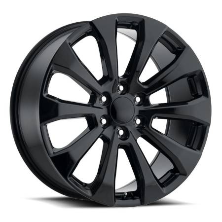 Factory Reproductions Wheels - FR 92 - Silverado High Country Replica Wheel 22x9 6x5.5 ET28 78.1CB Gloss Black