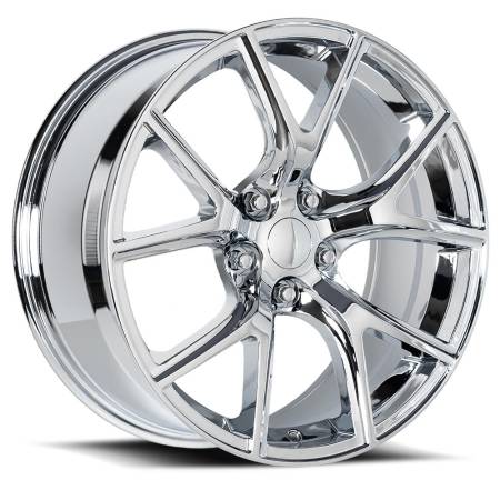 Factory Reproductions Wheels - FR 75 - Jeep Trackhawk Replica Wheel 20x10 5x5 ET50 71.5CB Chrome