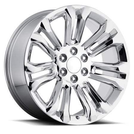 Factory Reproductions Wheels - FR 55 - GMC Replica Wheel 22x9 6x5.5 ET24 78.1CB Chrome