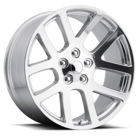 Factory Reproductions Wheels - FR 60 - Ram Truck SRT10 Replica Wheel 24x10 5x5.5 ET25.4 77.8CB Chrome