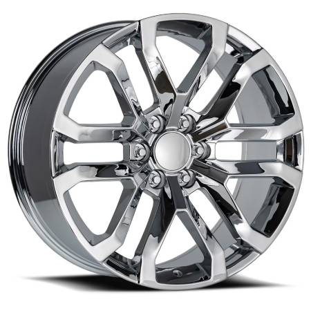 Factory Reproductions Wheels - FR 95 - Denali Replica Wheel 20x9 6x5.5 ET28 78.1CB Chrome