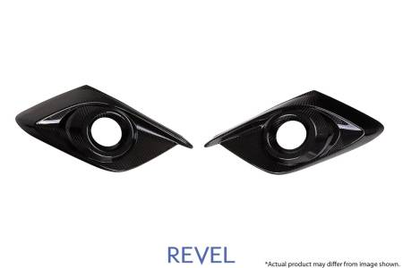 Revel USA (Tanabe) - Revel GT Dry Carbon Fog Light Cover (Left & Right) 2014-2017 Mazda Mazda3 *2 PCS