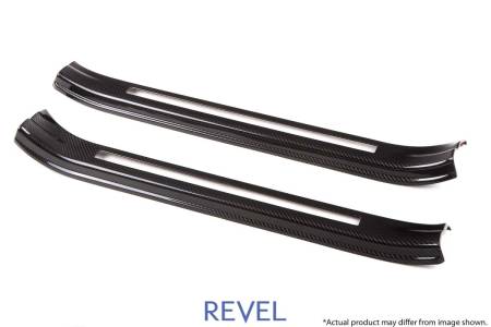 Revel USA (Tanabe) - Revel GT Dry Carbon Door Sill Cover (Left & Right) 2015-2018 Subaru WRX / STI *2 PCS