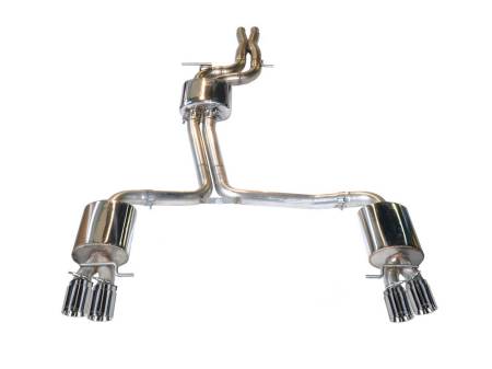 AWE Tuning - AWE Audi B8.5 S5 3.0T Touring Edition Exhaust System - Polished Silver Tips (102mm)