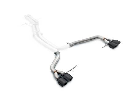 AWE Tuning - AWE Porsche Macan Track Edition Exhaust System - Diamond Black 102mm Tips
