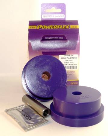 Powerflex USA - Powerflex Nissan Sunny/Pulsar GTiR Engine Mount Kit Gearbox Upper Front (Street)