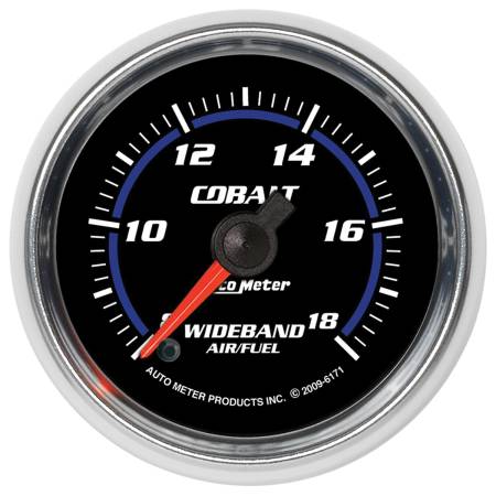 AutoMeter - AutoMeter Cobalt 52mm Wideband Analog Air/Fuel Ratio Gauge