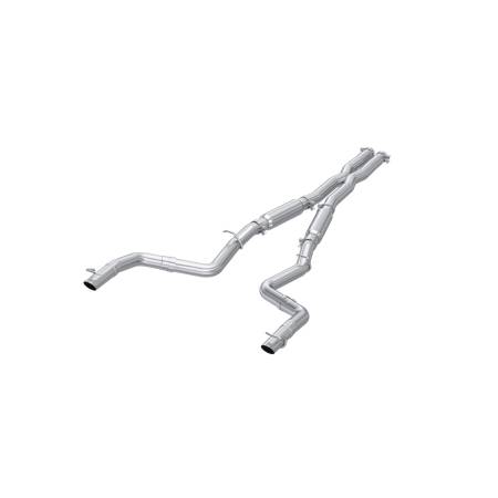MBRP Exhaust - MBRP 15-16 Dodge Charger 5.7L Cat Back T304 Exhaust System