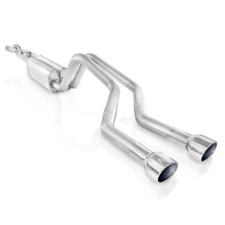 Stainless Works - Stainless Works 2006-09 Trailblazer SS 6.0L 2-1/2in Chambered Exhaust X-Pipe Center Bumper Exit