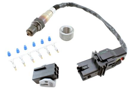 AEM Electronics - AEM Universal EMS Wideband 02 Kit Sensor/ Bung/ Connector/ Wire-Seals/ Pins